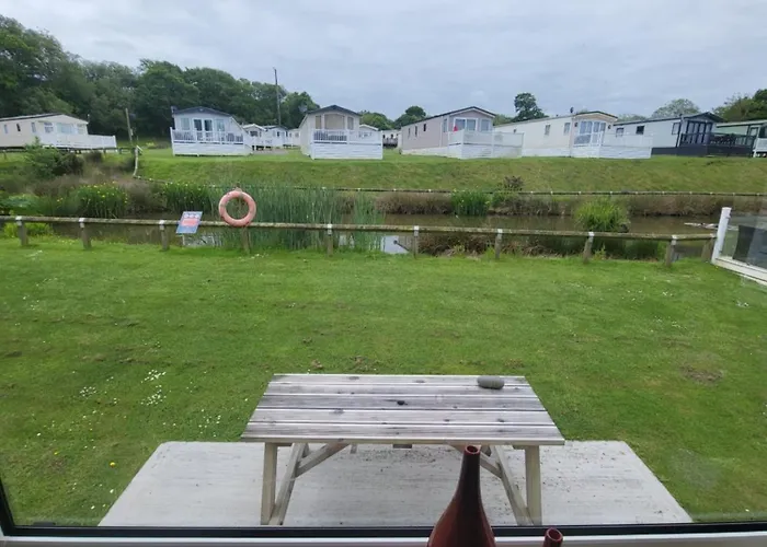 Caravan On The Devon\\Cornwall Border
