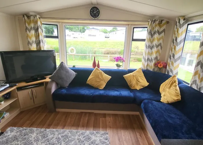 Caravan On The Devon\\Cornwall Border